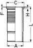 Camasa cilindru Kolbenschmidt 89905110