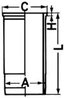 CAMASA CILINDRU KOLBENSCHMIDT 89927110 - Compatibil cu BREDAMENARINIBUS, ERF, FAP, HIGER, LAZ, MAN, NEOPLAN, PLAXTON, TEMSA, VAN