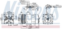 Compresor climatizare Nissens 899928