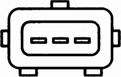 Senzor debitmetru aer HELLA 8ET 009 142-251