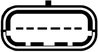 Senzor debitmetru aer HELLA 8ET 009 142-311