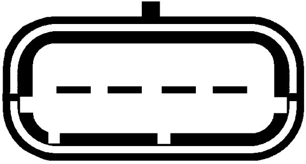 Senzor debitmetru aer HELLA 8ET 009 142-421
