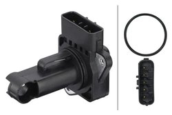SENZOR DEBITMETRU AER HELLA 8ET 009 142-891 - Compatibil cu JAGUAR, LAND ROVER, LEXUS, MAZDA, MITSUBISHI, SUZUKI, TOYOTA, VOLVO