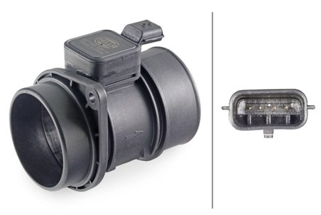 SENZOR DEBITMETRU AER HELLA 8ET 358 095-161 - Compatibil cu DACIA, MERCEDES-BENZ, NISSAN, OPEL, RENAULT, VAUXHALL