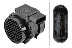SENZOR DEBITMETRU AER HELLA 8ET 358 095-351 - Compatibil cu HYUNDAI, KIA