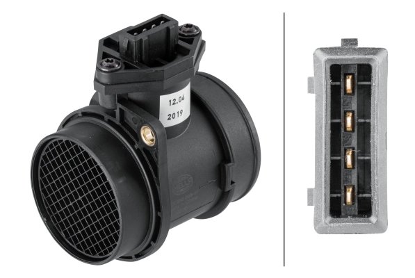 Senzor debitmetru aer HELLA 8ET 358 095-411
