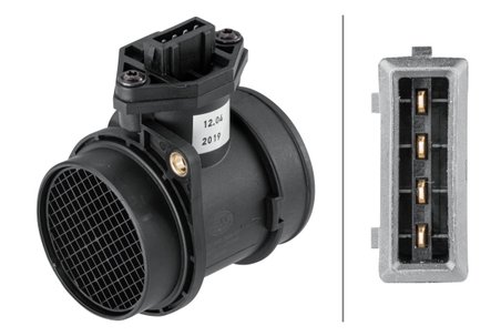 Senzor debitmetru aer HELLA 8ET 358 095-411
