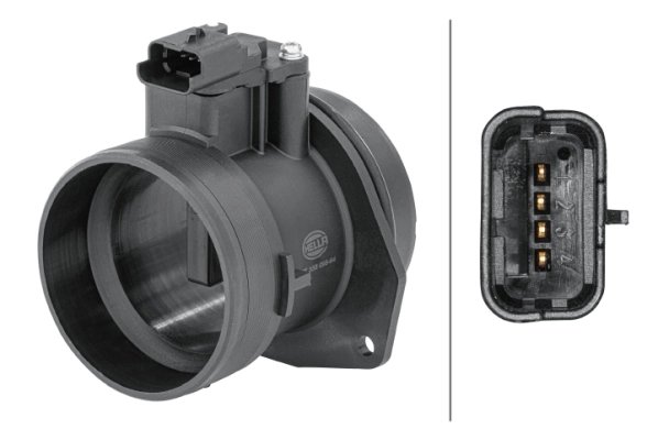 SENZOR DEBITMETRU AER HELLA 8ET 358 095-641 - Compatibil cu CITROEN, DS, FIAT, PEUGEOT