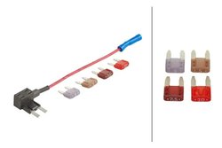 SUPORT SIGURANTA HELLA 8JD 743 557-801 - Piesa auto compatibila cu mai multe marci
