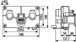 Piese de legatura/distributie HELLA 8JE 340 165-001