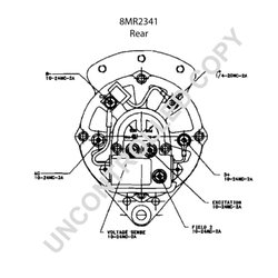 Alternator Prestolite Electric 8MR2341