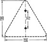 Reflector HELLA 8RA 002 020-001