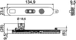 Reflector HELLA 8RA 009 226-131