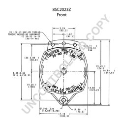 Alternator Prestolite Electric 8SC2023Z