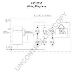 Alternator Prestolite Electric 8SC2023Z