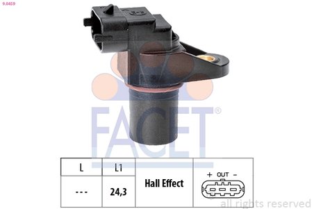 Senzor, turatie motor FACET 9.0459