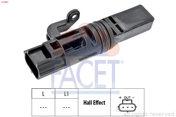 SENZOR, TURATIE MOTOR FACET 9.0481 - Compatibil cu FORD, MAZDA