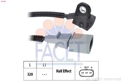 SENZOR POZITIE AX CU CAME FACET 9.0535 - Compatibil cu AUDI, SEAT, SKODA, VW