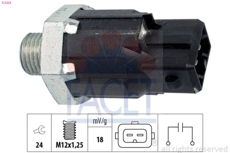 SENZOR BATAI FACET 9.3224 - Compatibil cu DACIA, LADA, NISSAN, OPEL, RENAULT, SUZUKI, VAUXHALL