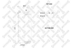 BURDUF SUSPENSIE PNEUMATICA STELLOX 90-64160-SX - Piesa auto compatibila cu mai multe marci