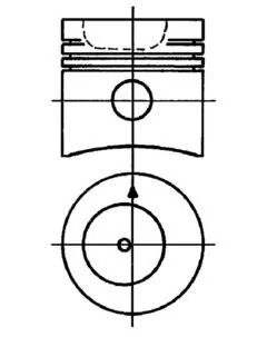 PISTON KOLBENSCHMIDT 90031600 - Compatibil cu FENDT