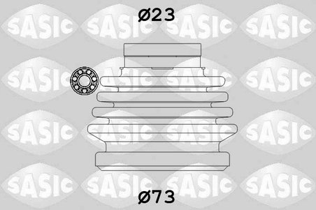 ANSAMBLU BURDUF ARTICULATIE PLANETARA SASIC 9004631 - Compatibil cu FIAT, LANCIA