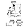 Bec, far faza lunga PHILIPS 9006PRB1