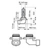 BEC, FAR FAZA LUNGA PHILIPS 9006WVUB1 - Compatibil cu ALPINA, BMW, CHEVROLET, CHRYSLER, DAIHATSU, DODGE, FORD, HONDA, HYUNDAI, I