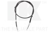 CABLU FRANA DE MANA NK 9025113 - Compatibil cu FORD