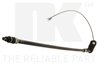 CABLU FRANA DE MANA NK 903399 - Compatibil cu MERCEDES-BENZ