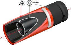 TUBULARA DE IMPACT HAZET 903SLG-21 - Piesa auto compatibila cu mai multe marci