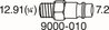 pistol de suflat HAZET 9040P-1