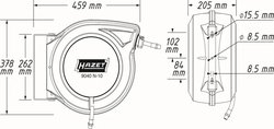 Tambur furtun HAZET 9040N-10