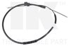 CABLU FRANA DE MANA NK 904748 - Compatibil cu AUDI