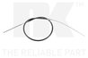 CABLU FRANA DE MANA NK 904782 - Compatibil cu FERRARI, VW