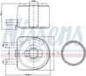 RADIATOR ULEI / TERMOFLOT NISSENS 90603 - Compatibil cu CITROEN, FIAT, LANCIA, PEUGEOT, SUZUKI
