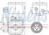 Radiator ulei / termoflot Nissens 90652