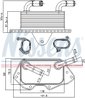 RADIATOR ULEI / TERMOFLOT NISSENS 90662 - Compatibil cu AUDI, VW
