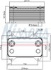 Radiator ulei / termoflot Nissens 90690