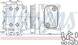 RADIATOR ULEI / TERMOFLOT NISSENS 90700 - Compatibil cu FIAT, FORD, LANCIA, OPEL, SUZUKI, VAUXHALL