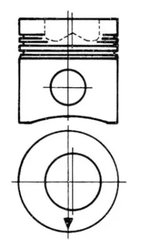 Piston Kolbenschmidt 90730600