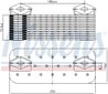 Radiator ulei / termoflot Nissens 90757