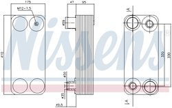 Radiator, retarder Nissens 90767