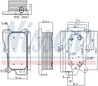 RADIATOR ULEI / TERMOFLOT NISSENS 90783 - Compatibil cu MERCEDES-BENZ