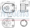 Radiator ulei / termoflot Nissens 90898