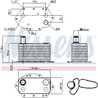 RADIATOR ULEI / TERMOFLOT NISSENS 90905 - Compatibil cu BMW