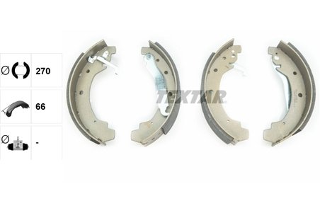 SET SABOTI FRANA TEXTAR 91028900 - Compatibil cu VW