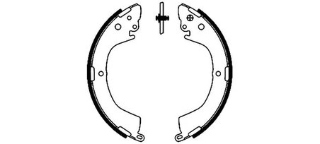 Set saboti frana Textar 91050600