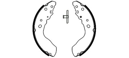 SET SABOTI FRANA TEXTAR 91051300 - Compatibil cu GEO, SUZUKI