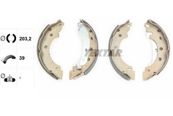 Set saboti frana Textar 91052800